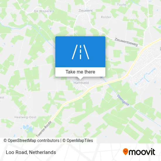 Looweg map