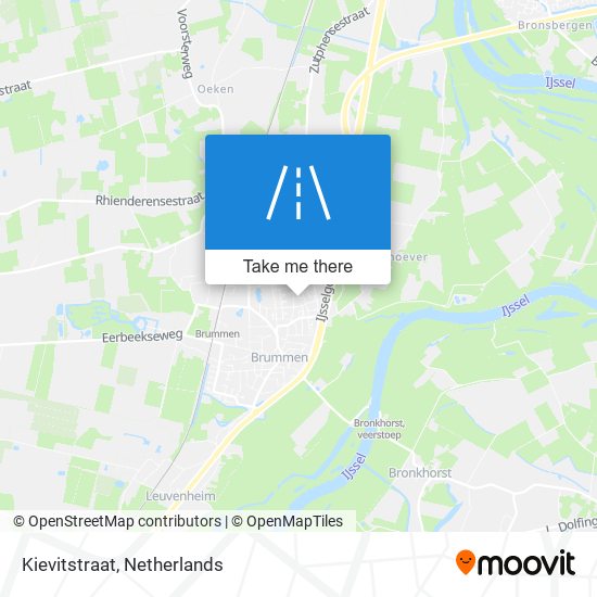 Kievitstraat map