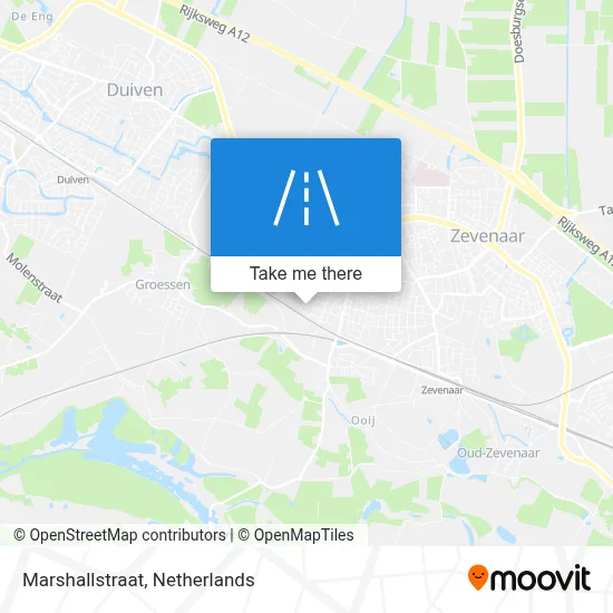 Marshallstraat map