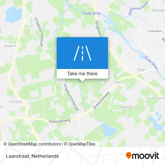 Laarstraat map