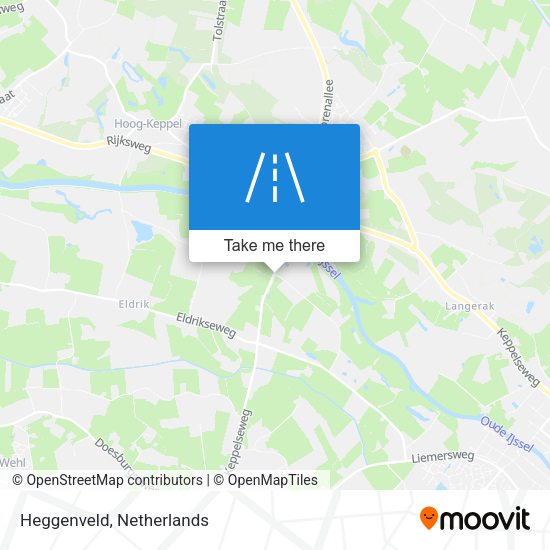 Heggenveld map
