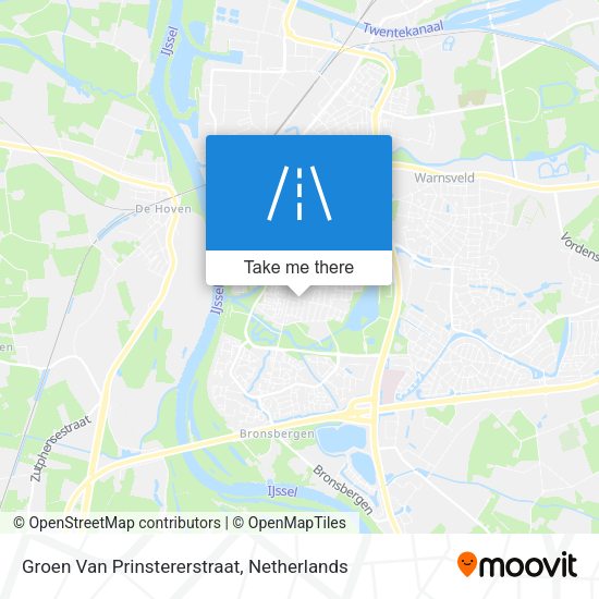 Groen Van Prinstererstraat map