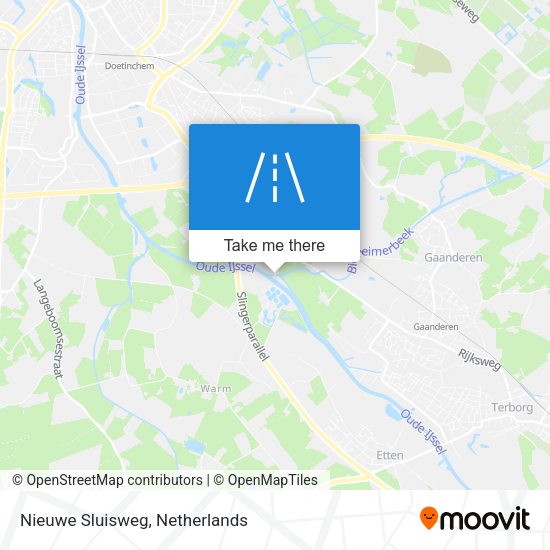 Nieuwe Sluisweg map