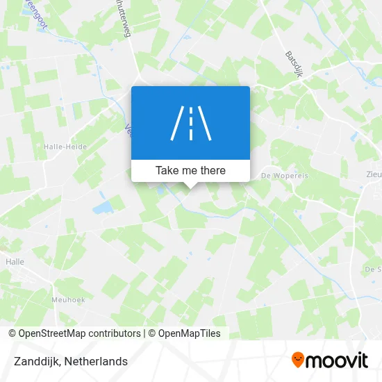 Zanddijk map