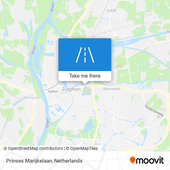 Prinses Marijkelaan map