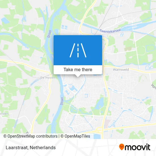 Laarstraat map