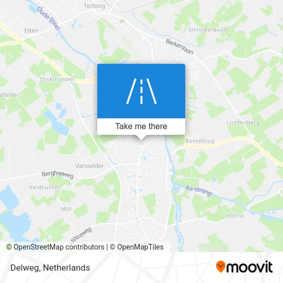 Delweg map