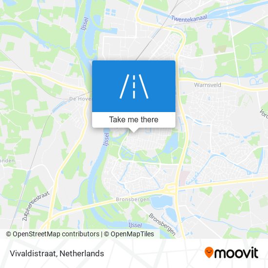 Vivaldistraat map