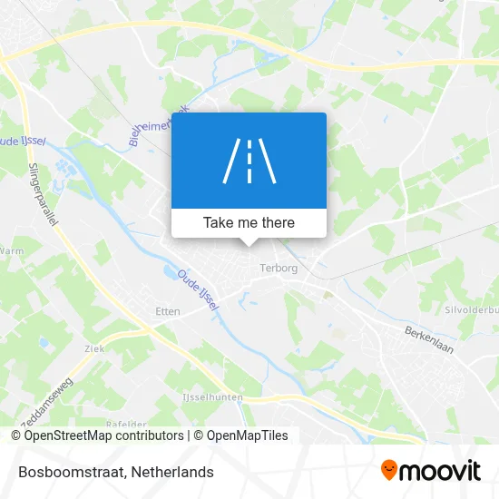 Bosboomstraat map