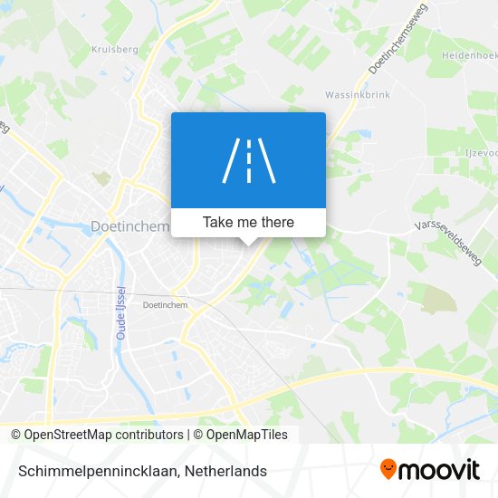 Schimmelpennincklaan map