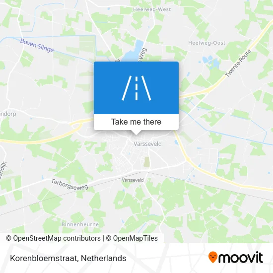 Korenbloemstraat map