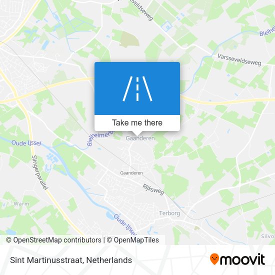 Sint Martinusstraat map