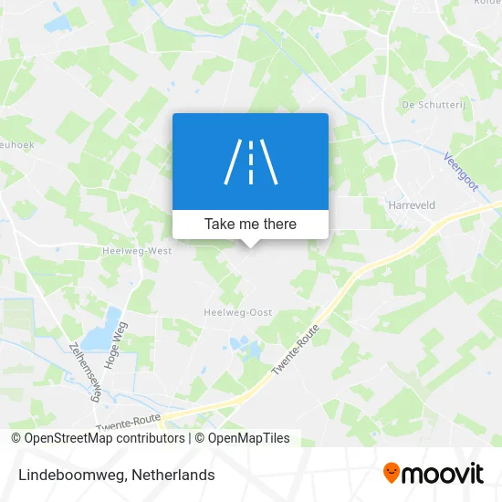 Lindeboomweg map
