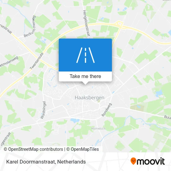 Karel Doormanstraat map