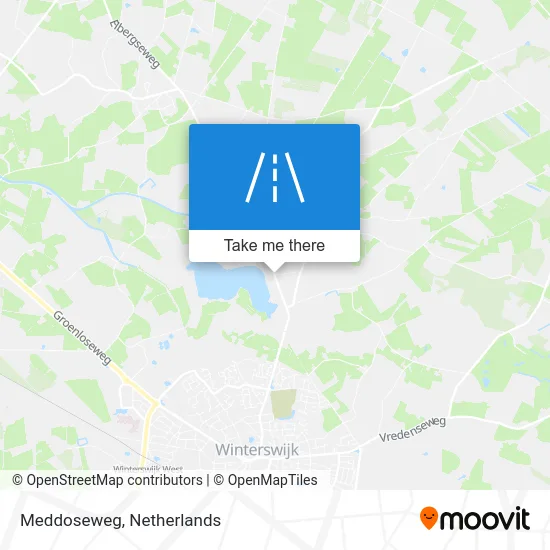 Meddoseweg map