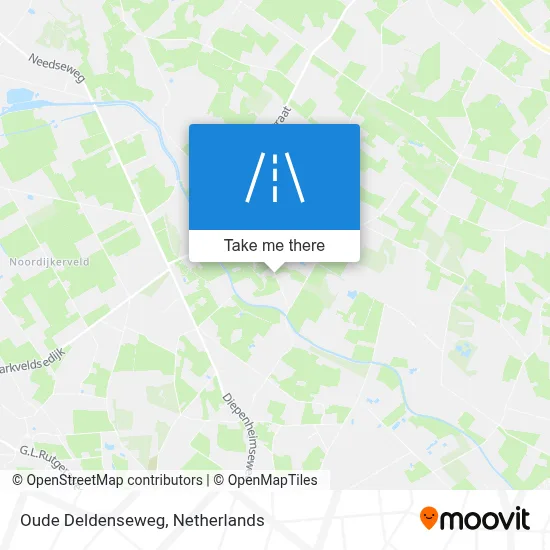 Oude Deldenseweg map