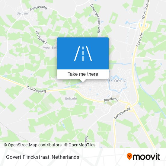 Govert Flinckstraat Karte
