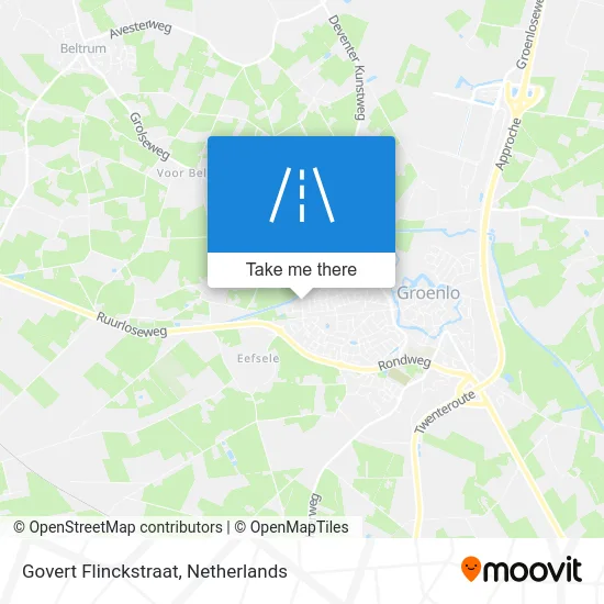 Govert Flinckstraat map