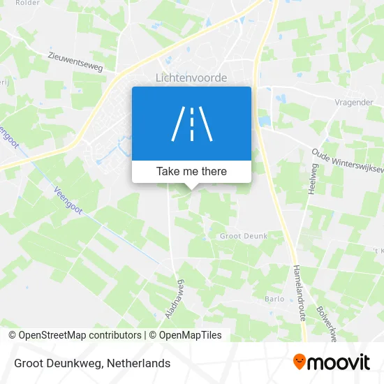 Groot Deunkweg map