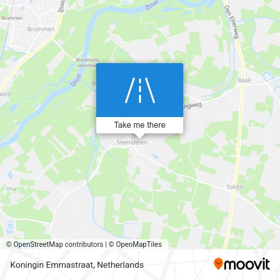 Koningin Emmastraat map