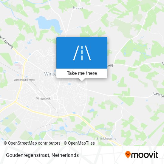 Goudenregenstraat map