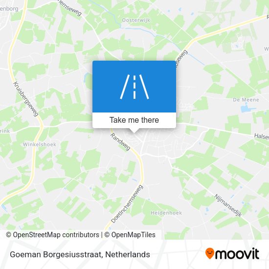 Goeman Borgesiusstraat map