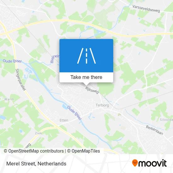 Merelstraat map