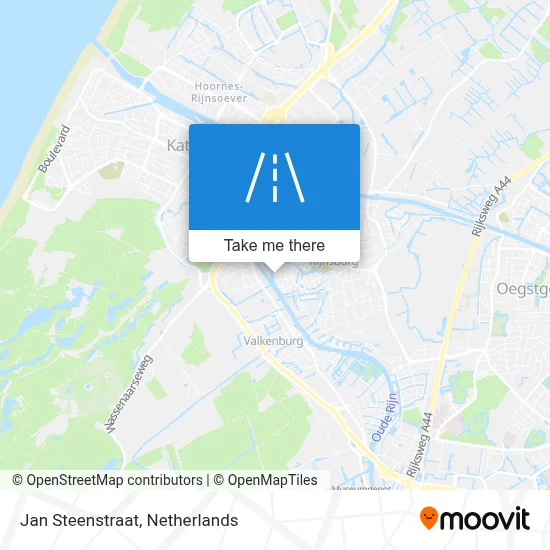 Jan Steenstraat map