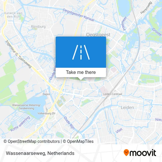 Wassenaarseweg map