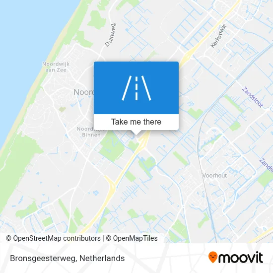 Bronsgeesterweg map