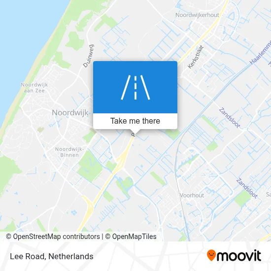 Leeweg map