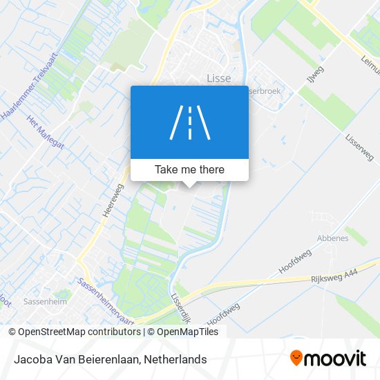 Jacoba Van Beierenlaan map