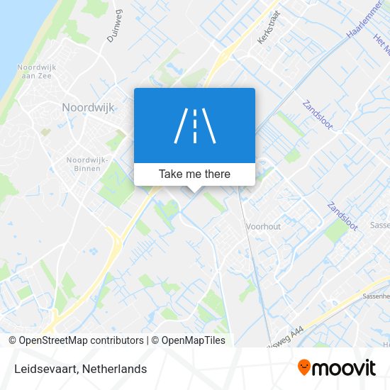 Leidsevaart map