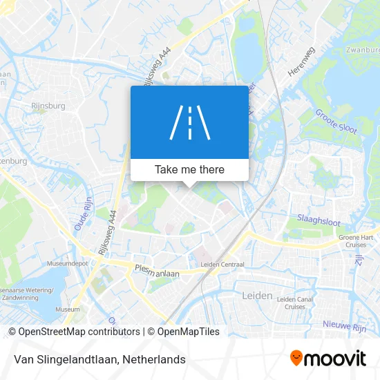 Van Slingelandtlaan map