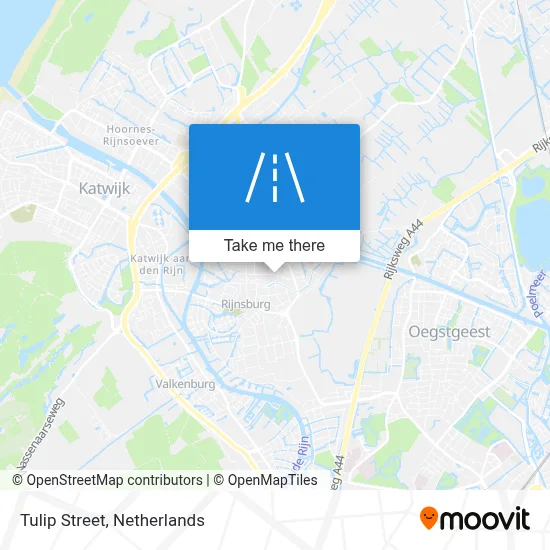 Tulpenstraat map