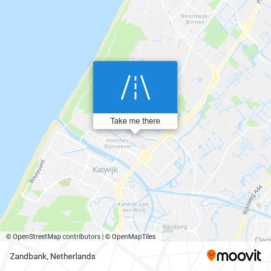 Zandbank map