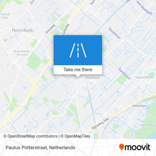 Paulus Potterstraat map