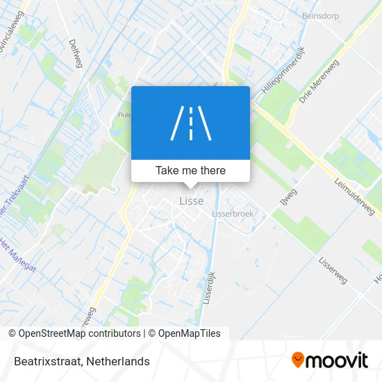 Beatrixstraat map