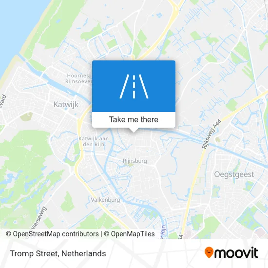 Trompstraat map