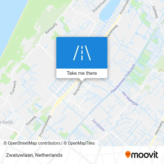 Zwaluwlaan map