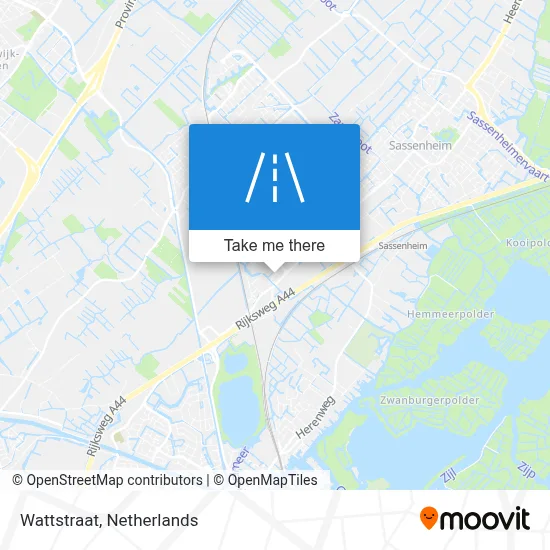 Wattstraat map