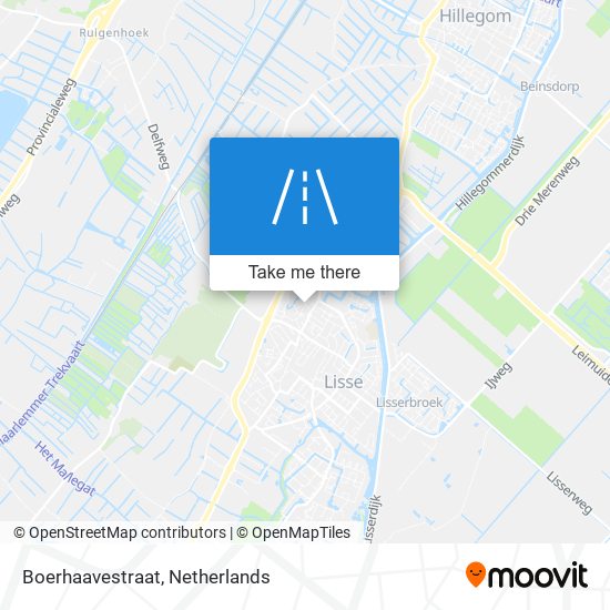 Boerhaavestraat map