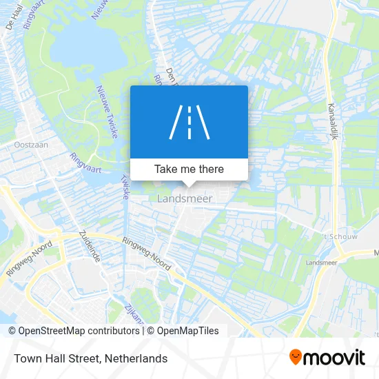 Raadhuisstraat map