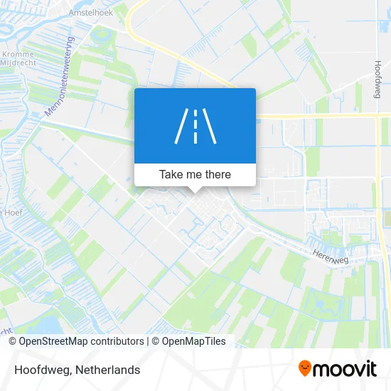 Hoofdweg map