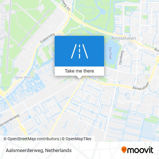 Aalsmeerderweg map
