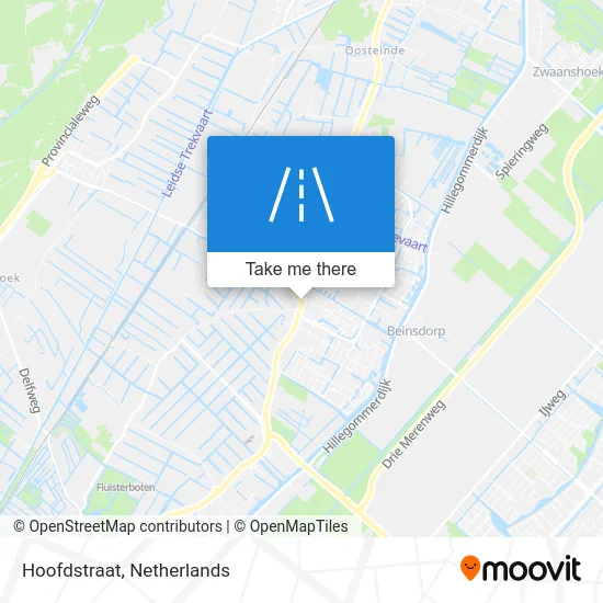 Hoofdstraat map