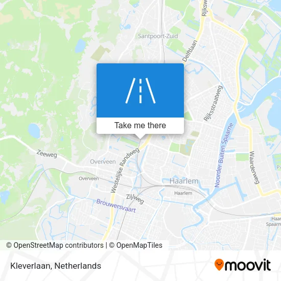 Kleverlaan map