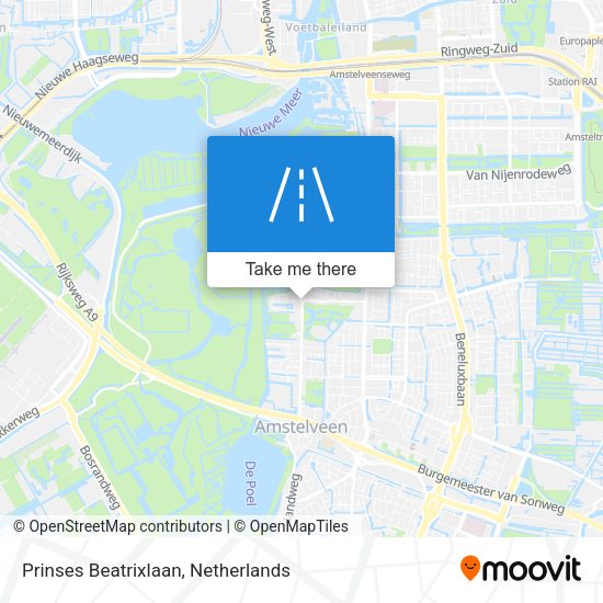 Prinses Beatrixlaan map