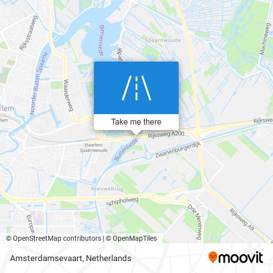 Amsterdamsevaart map