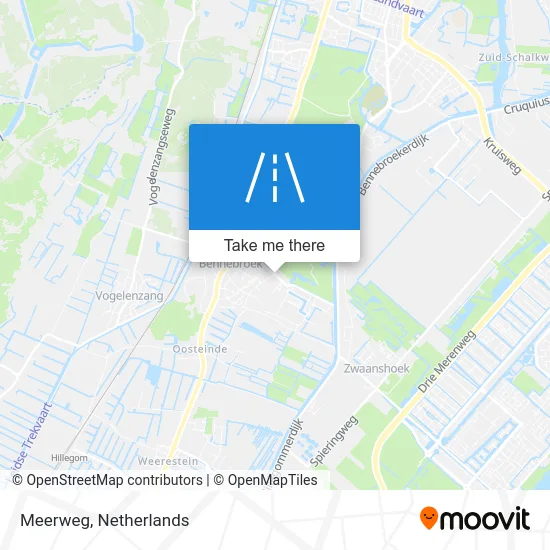 Meerweg map